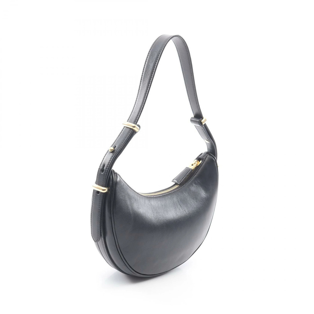 Prada Arche Shoulder Bag Leather Black
